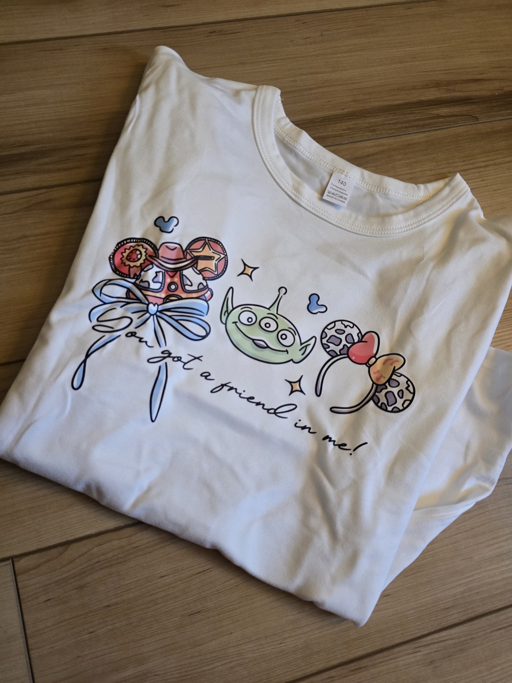 Girls Toy Story, Youve Got A Friend In Me Tshirt